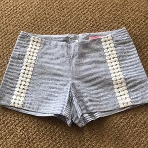 Seersucker Lilly Pulitzer Shorts